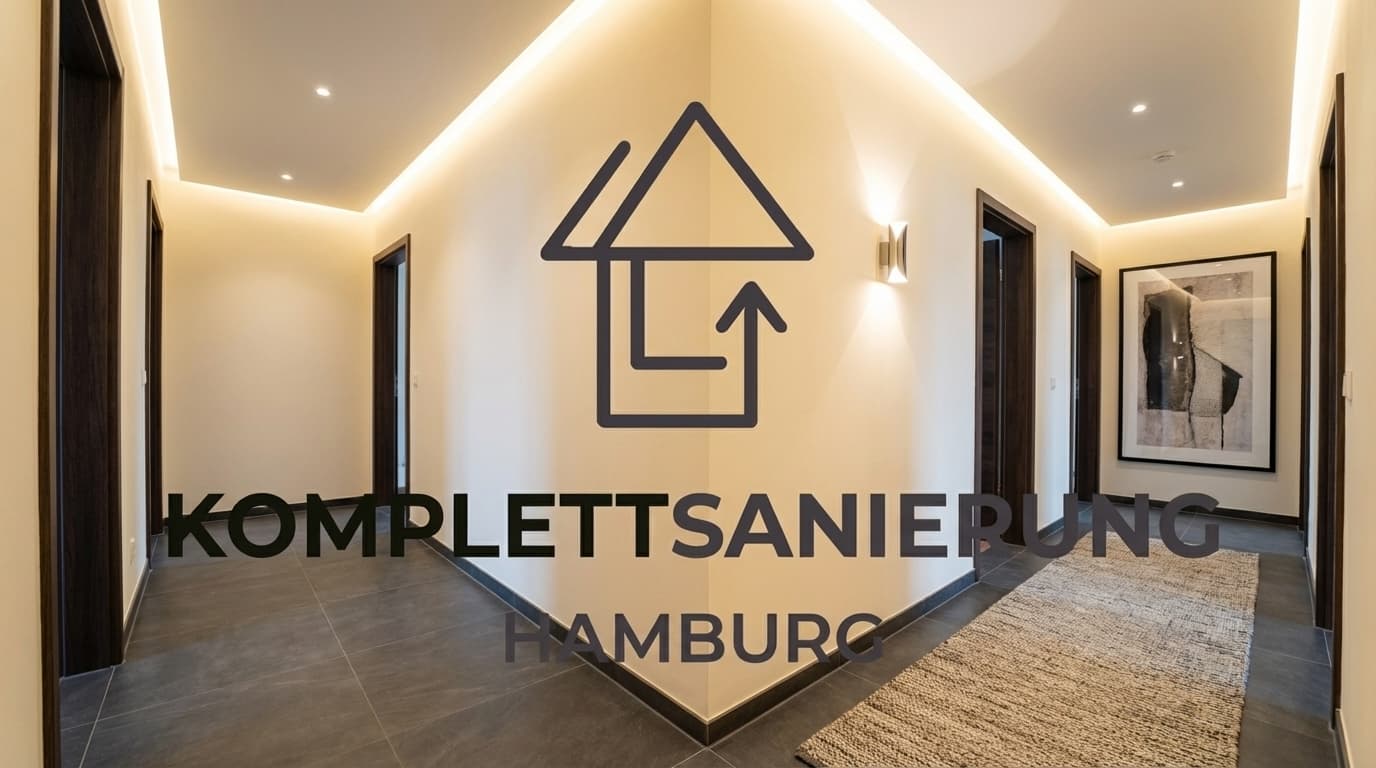 Ausgebauter Raum, Referenz Komplettsanierung Hamburg